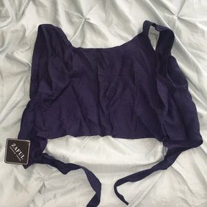 Two piece outfit from Zaful, shorts and crop top!